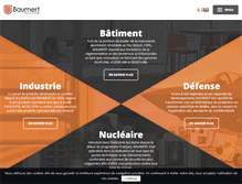 Tablet Screenshot of baumert.fr